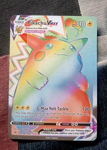 pikachu Vmax pokemon card