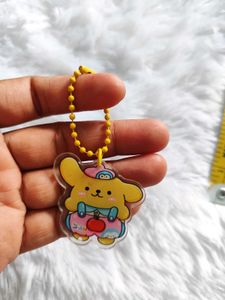 Sanrio Pompompurin Keychain