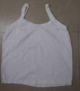 White Cotton Tank Top (Set of 2)