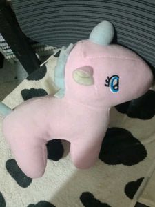 Cute Pink Unicorn Plush Toy