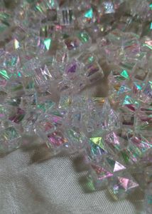 Half Kg Square Shape 8 Mm Beads