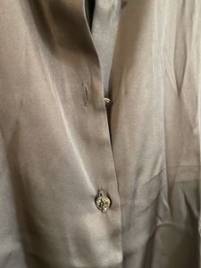 Brown Satin Shirt