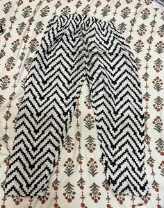 White And Black Co Ord Set