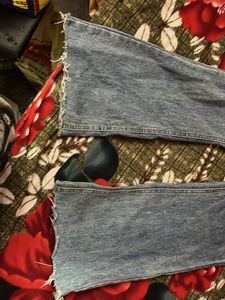 Flared Denim Jeans