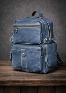 Leather Backpack - Stylish and Durable