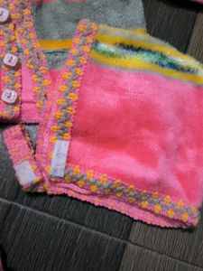 Baby Winter Dress And Cap