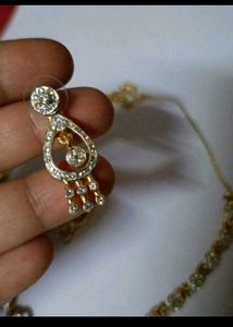 18k Gold-plated necklace set