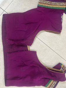Elegant Embroidered Saree