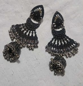 Bohemian Jhumka Earrings