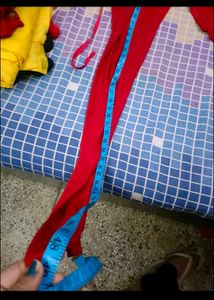 Red boutique stitched pajami suit in L size