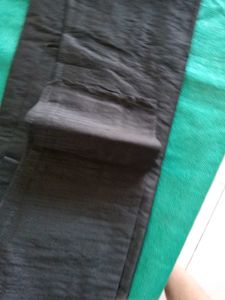 Ben Martin Black Mandarin Collar Shirt