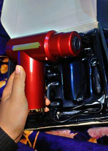 Red Percussion Massage Gun