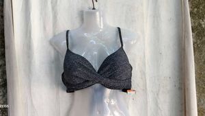 I. Sparkling Glitter Bra Top