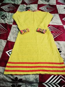 cotton embroidery suit