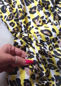 Long Leopard Print Sleeveless Jumpsuit