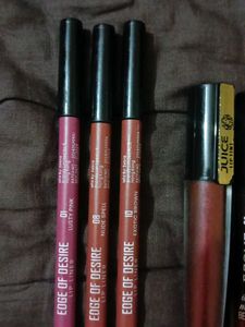 MARS &amp; F-ZONE Lip Liner and Lipstick combo