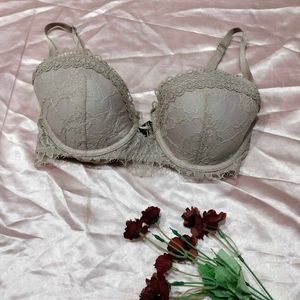 Elegant Lace Padded Bra