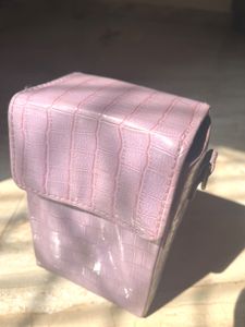 Stylish Croc Embossed Clutch Bag
