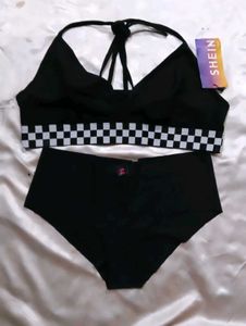 Shein Black Bikini Set - New