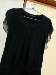 New Black Sheer Dress 🖤