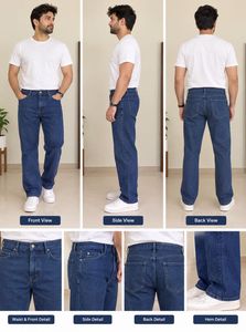 Classic Blue Denim Jeans