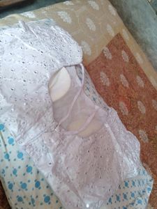 Chikankari Mirror Padded Blouse