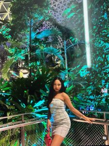 Y2K Strapless Denim Dress
