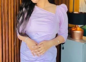 Chic Ruched One-Shoulder Pink Dress