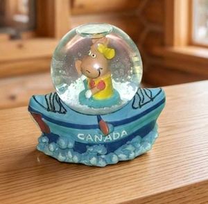 Cute Moose Canada Snow Globe