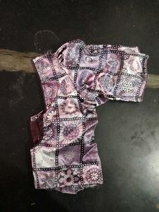 stitched  Printed Blouse