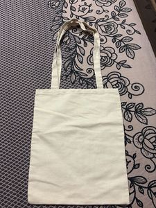 Embroidered Tote Bag