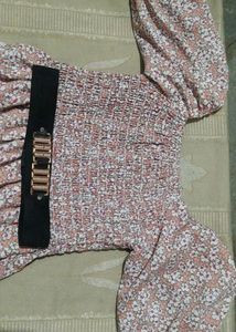 200rs Puff Sleeve Dress For Women..