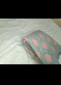 Argyle Pattern Boxy cable knit sweater