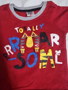 Kids "Roar Awesome" T-Shirt and Shorts Set