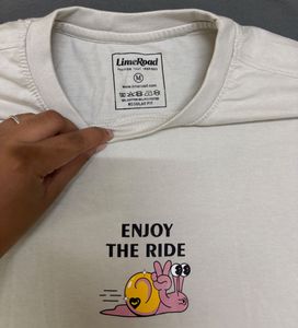 Enjoy The Ride Snail Graphic T-Shirt