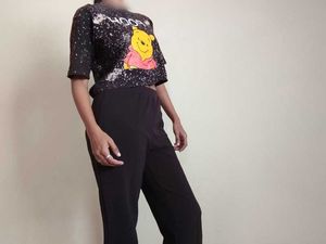 Cute Pooh Graphic T-Shirt