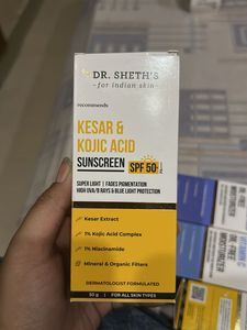 Dr. Sheth's Sunscreen SPF 50