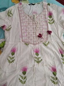 White Kurta from Zudio