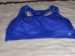 Champion Blue Sports Bra Non Padded