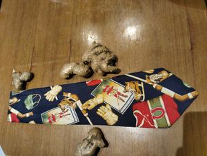 Monolith Sports Motif Imported Tie