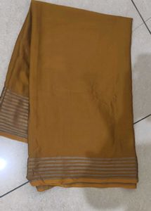 Beautiful Mustard Yellow Saree