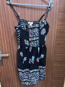 Bohemian Print Mini Dress