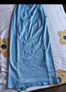 savana blue dress