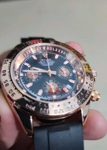 Rolex Rose Gold Black Dial