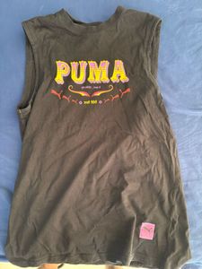 Puma Sleeveless Graphic T-Shirt