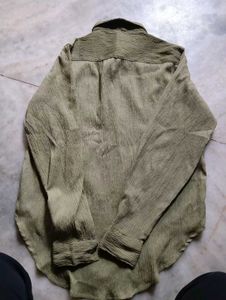 Olive Green Jacket/Shirt