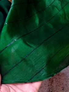 Stunning Emerald Green Kurta Set with Sequins