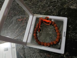 Natural rudraksha bracelet