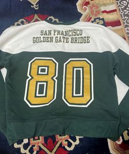 (Original) Zara green pullover sweatshirt
