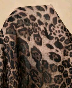 Leopard Print Ruffle Tie-Front Top